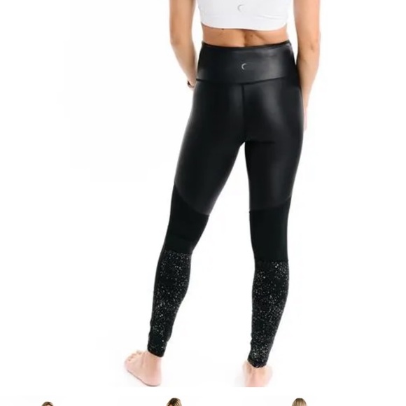 NWT* Zyia Black Reflective Metallic Light n Tight Hi-rise 7/8 24" - Picture 10 of 10